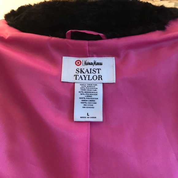 Neiman Marcus for Target Black faux Fur Jacket - Picture 3 of 3